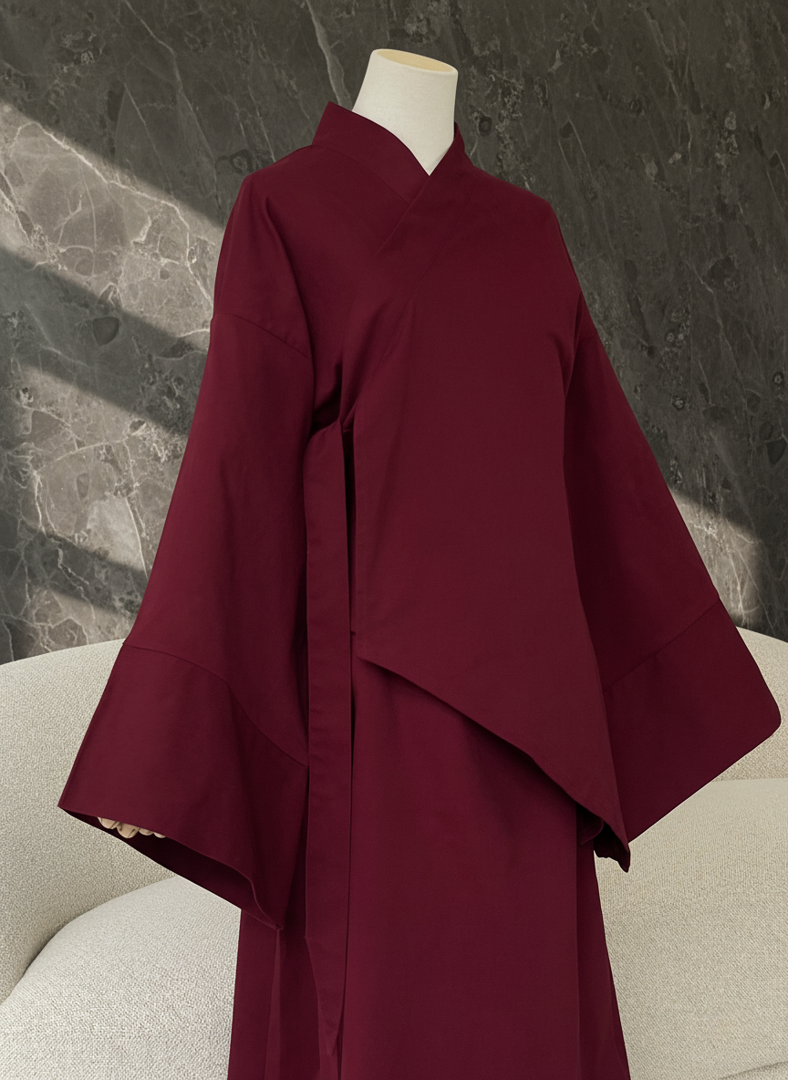 AÏKO | PURPLE RED SKIRT 